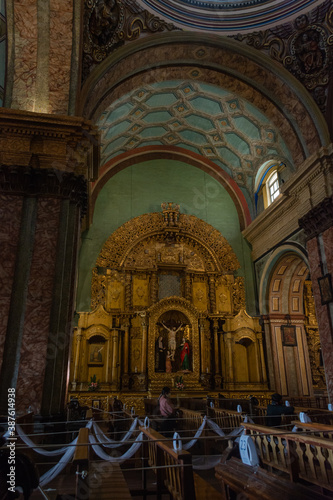 El Sagrario church located in the historic center of Quito