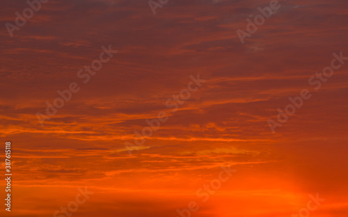 Colors of the beautiful sunset (sky background)