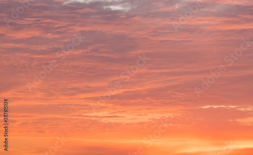 Colors of the beautiful sunset (sky background)