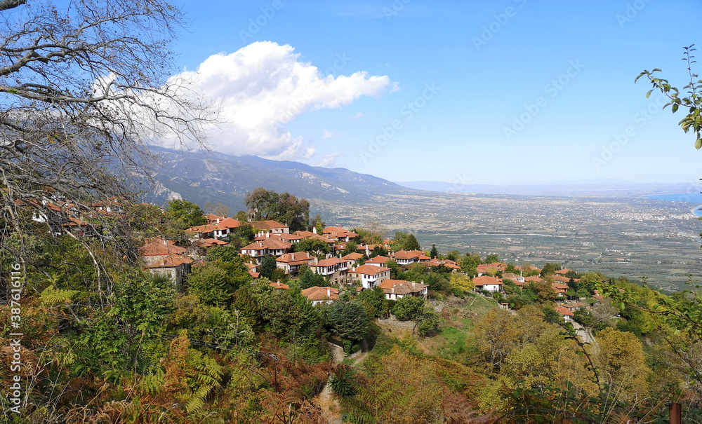 The old village Palaios Panteleiomonas