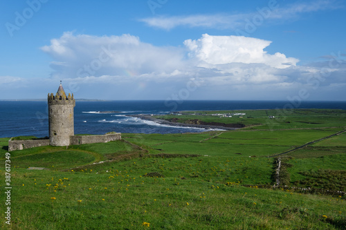 Tower Near Cliffs of Moher, County Clare, Ireland
