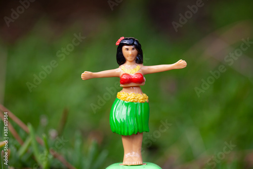 Canvastavla danseuse vahiné des îles