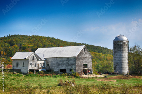 New Hampshire Barn and Silo