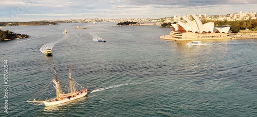 Vue sur l'opéra de Sydney