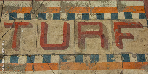 Sidewalk art