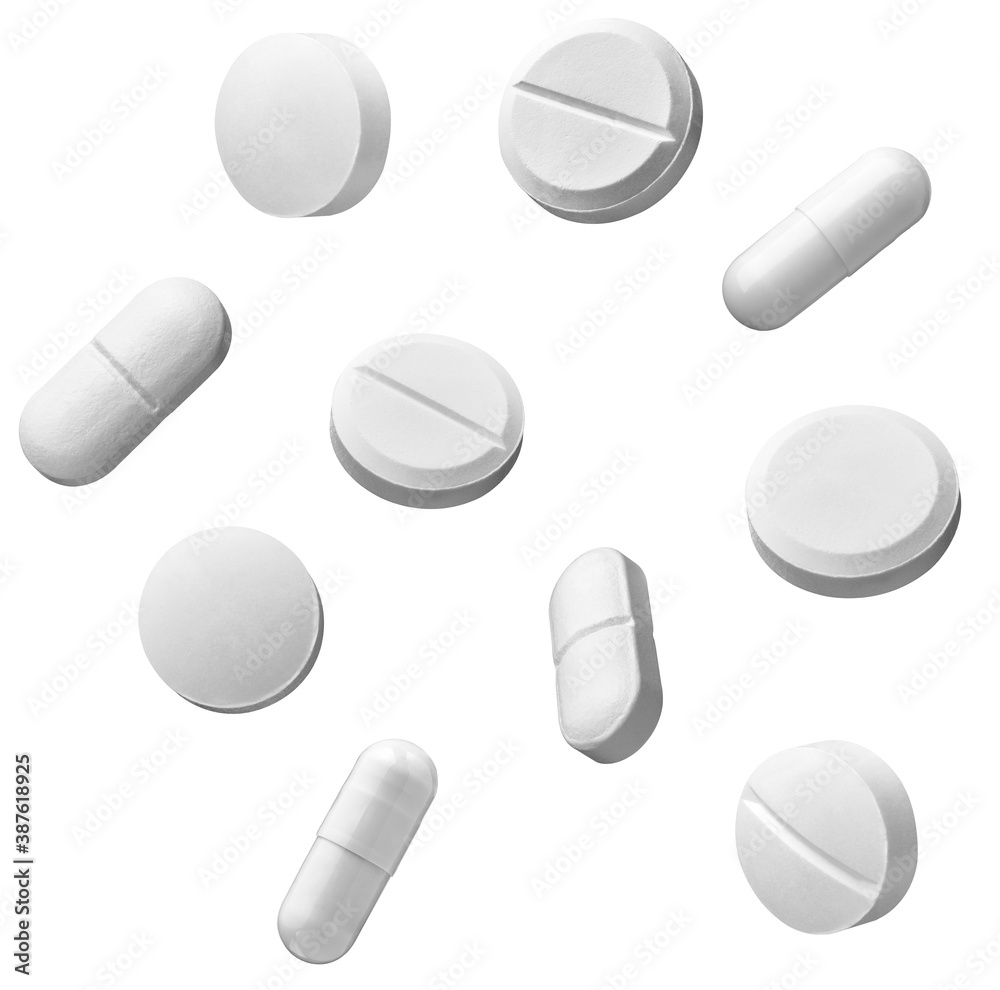 white pill medical drug medication white pill medical drug medication