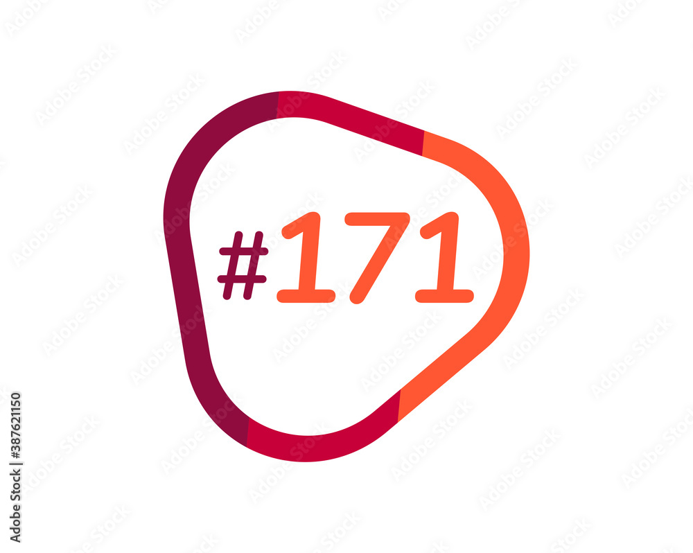 Number 171 image design, 171 logos Number 171 image design, 171 logos