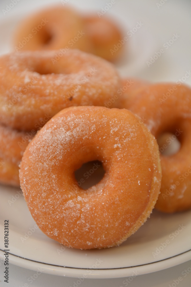 graffe napoletane dessert fritte con zucchero cibo italiano donut 