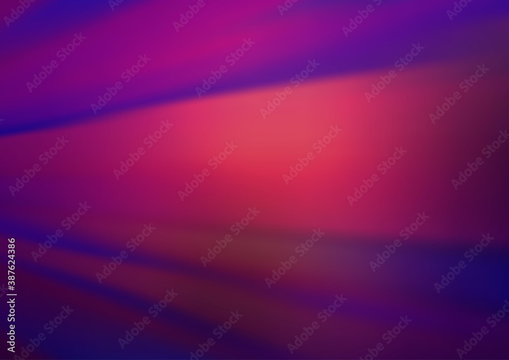 Fototapeta premium Dark Purple vector abstract bright template.