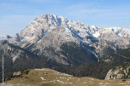 Monte Christallo, Bergmassiv in den Dolomiten photo