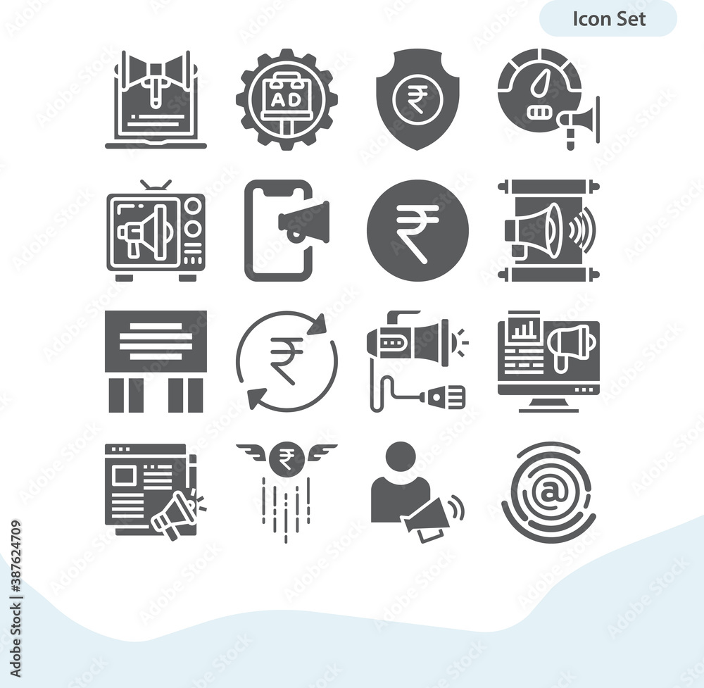 Simple set of confirmed related filled icons. Simple set of confirmed related filled icons.