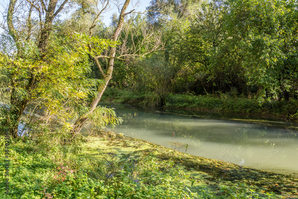 Fototapeta premium Iskar-Panega Geopark, along the Zlatna Panega River, Bulgaria
