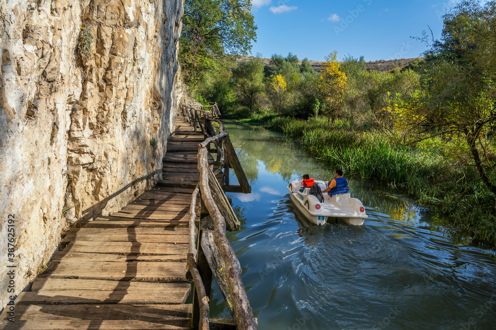 Iskar-Panega Geopark, along the Zlatna Panega River, Bulgaria