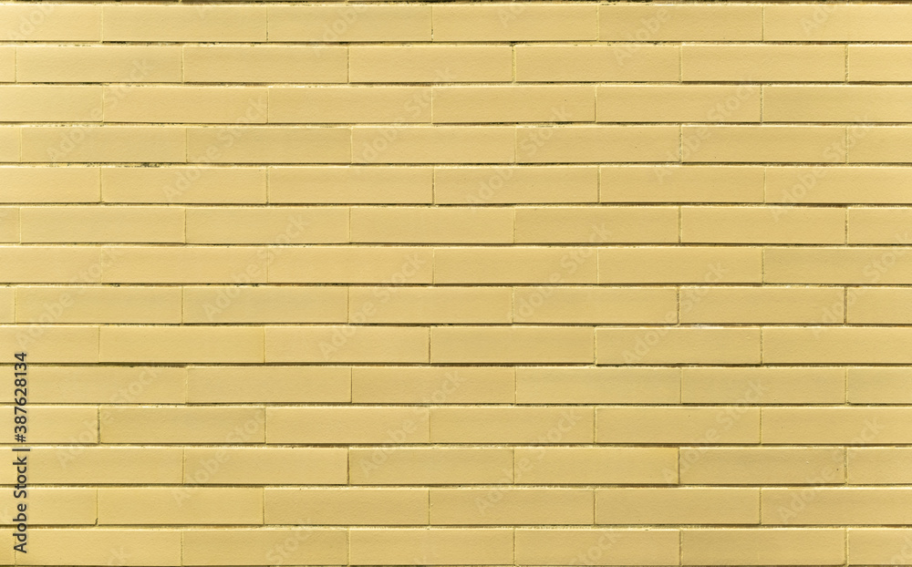 Yellow brick wall background texture Yellow brick wall background texture