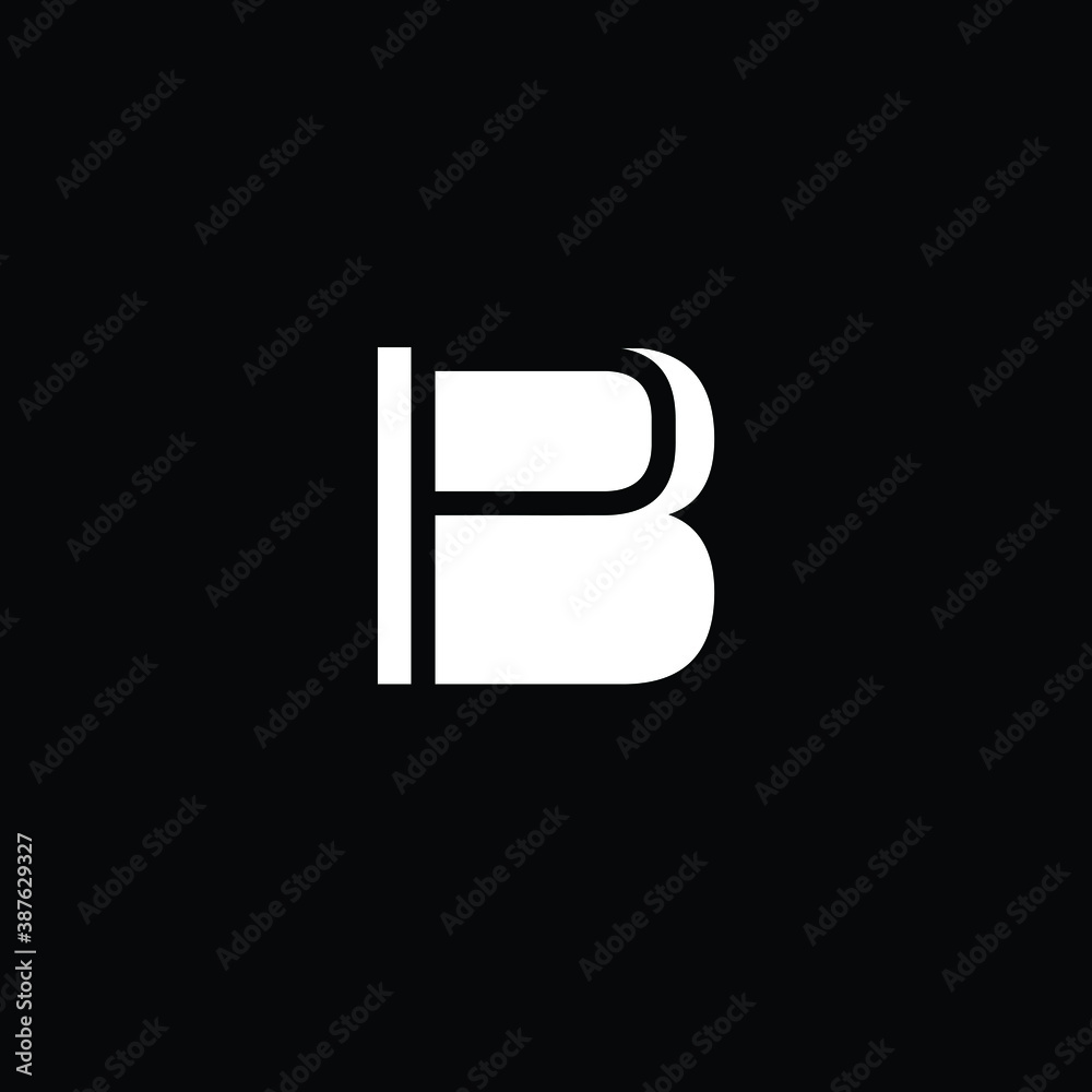 Creative Professional Trendy and Minimal Letter BP PB Logo Design in Black and White Color, Initial Based Alphabet Icon Logo in Editable Vector Format Creative Professional Trendy and Minimal Letter BP PB Logo Design in Black and White Color, Initial Based Alphabet Icon Logo in Editable Vector Format