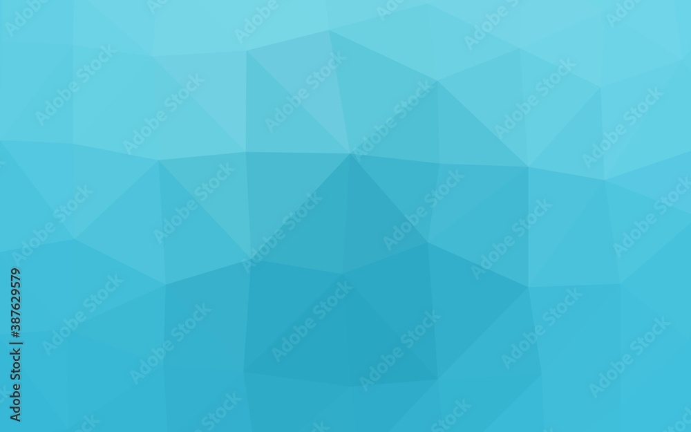 Light BLUE vector polygon abstract backdrop. Light BLUE vector polygon abstract backdrop.
