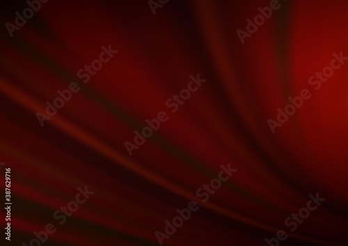 Dark Red vector blurred and colored background.