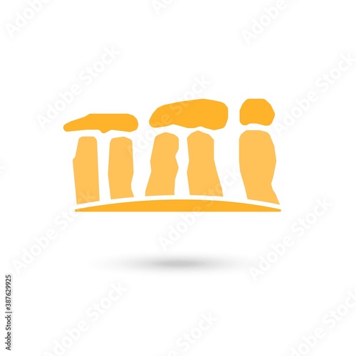 Stonehenge stones icon. Signs, symbols collection icon for websites, web design, mobile app
