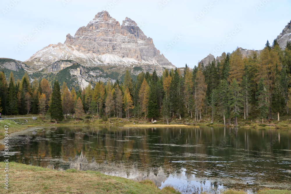 Lago Antorno, 3 Zinnen Naturpark, Dolomiten