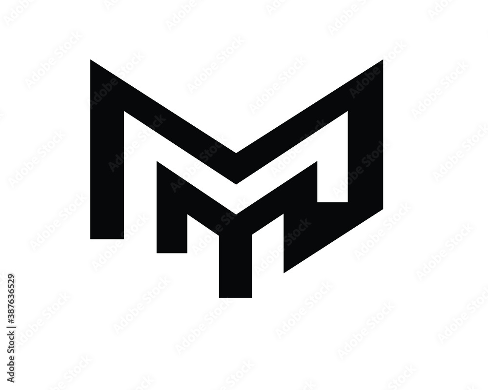 d and m creative initial logo letter designs d and m creative initial logo letter designs