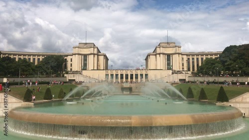 View of Trocadero in downtown Paris, France (3)

