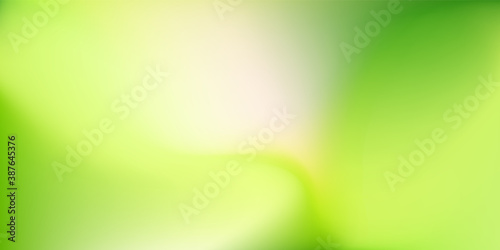  Nature blurred background. Abstract Green gradient backdrop. Vector illustration. Ecology concept for your graphic design, banner, wallpaper or poster, website