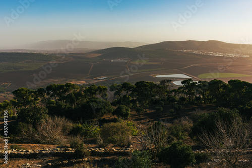 фотографія Amazing view from Mount Tabor, Israel.