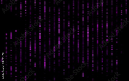 Dark Purple vector template with repeated sticks.