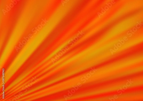 Light Orange vector blurred and colored template.