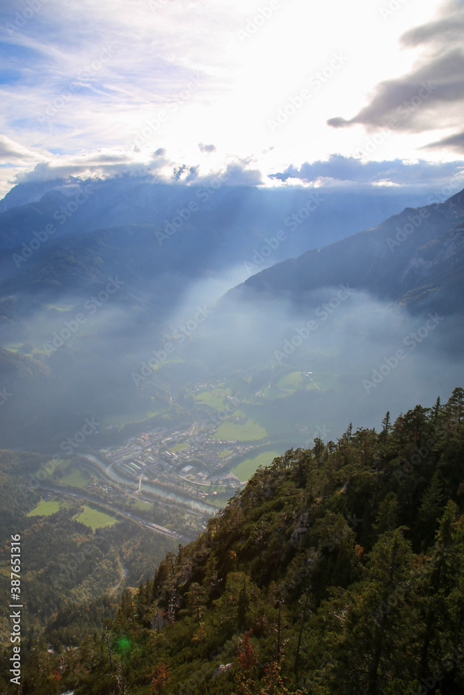 Obraz premium Morning mood in the Austrian Alps 