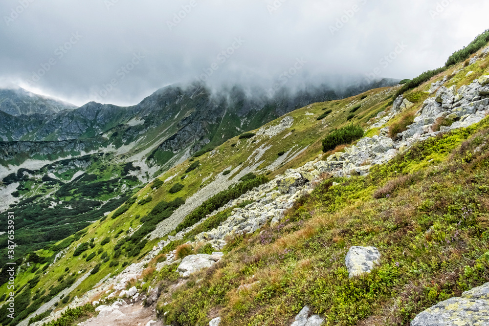 Western Tatras scenery, Slovakia, hiking theme