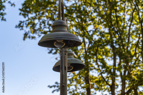 Lamppost in the park