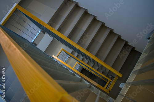 View from the stairs on the third floor