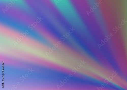 Light BLUE vector abstract blurred template.