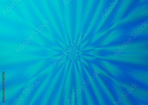 Light BLUE vector blurred and colored template.