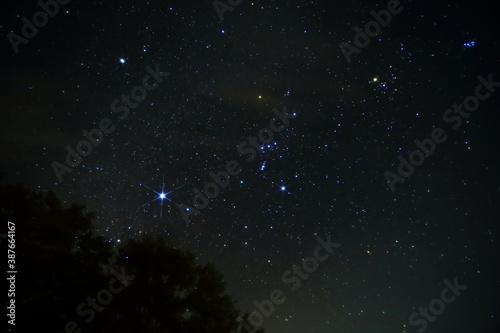 長野県高山村の星空