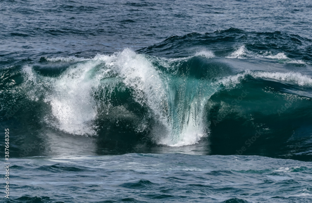 Beautiful, powerful wave at Boat Harbour, NSW, Australia Beautiful, powerful wave at Boat Harbour, NSW, Australia