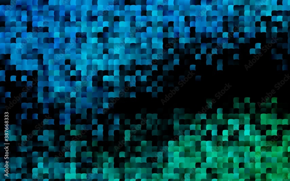 Dark BLUE vector texture in rectangular style. Dark BLUE vector texture in rectangular style.