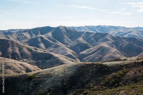 Landscape view of Santa Rosa Island during the day in Channel Islands National Park (California). © Patrick