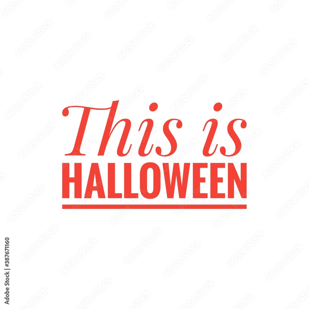 Halloween Word Illustration for design / To print / For web/app design development / Product Development / Lettering Halloween Word Illustration for design / To print / For web/app design development / Product Development / Lettering