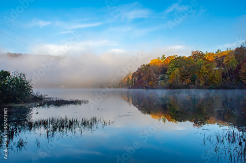 lake in autumn