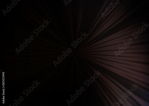 Dark Black vector backdrop with long lines.