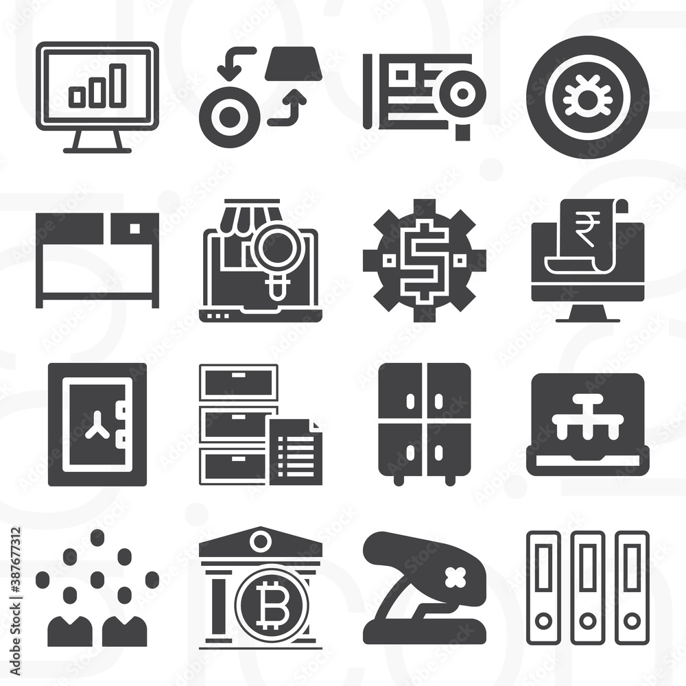 16 pack of minister filled web icons set 16 pack of minister filled web icons set
