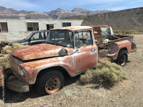 old abandoned car