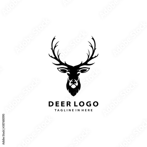 deer hunter logo designs © muhammad rois