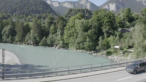 UAV flight from Graubunden in Switzerland