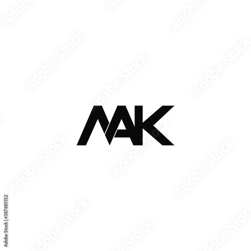 Free Download mak letter original monogram logo design - GFXLoad