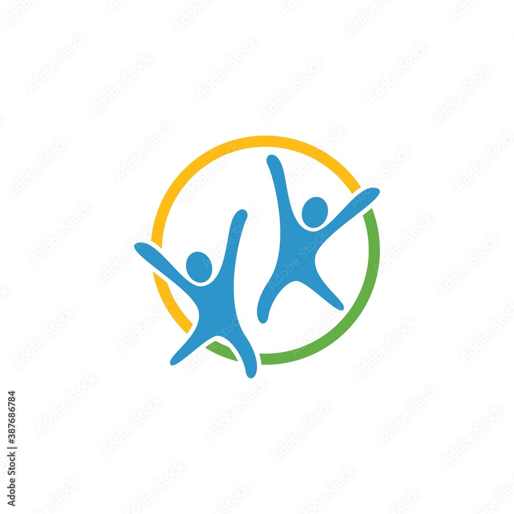 Obraz premium Success people illustration