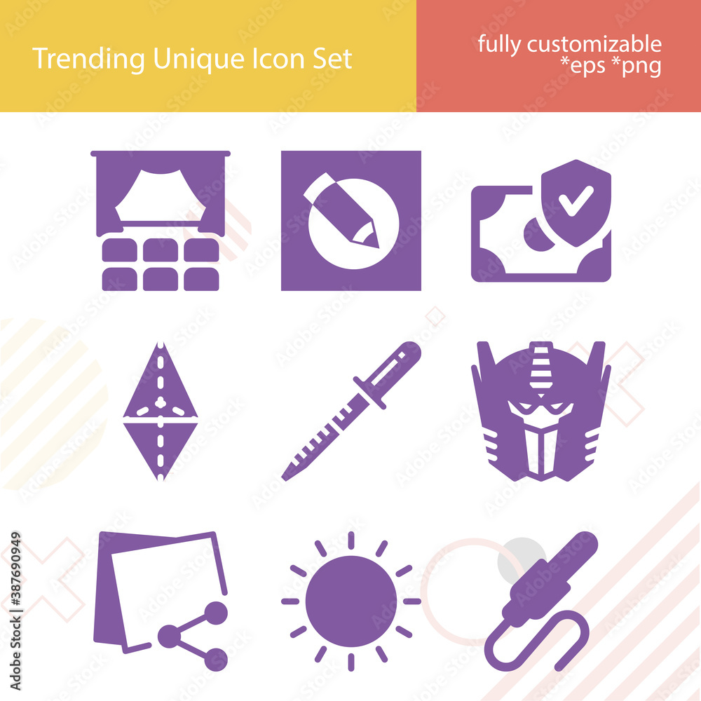 Simple set of complete related filled icons. Simple set of complete related filled icons.