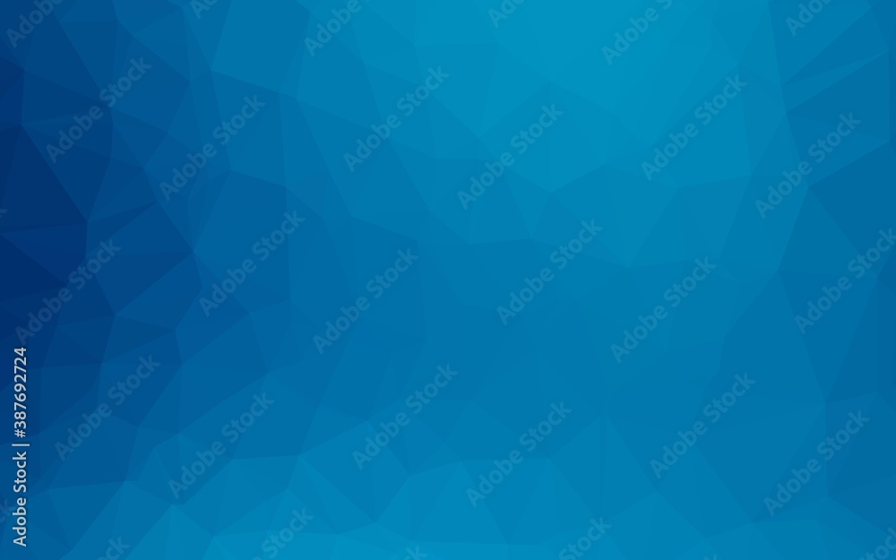 Light BLUE vector blurry triangle template. Light BLUE vector blurry triangle template.